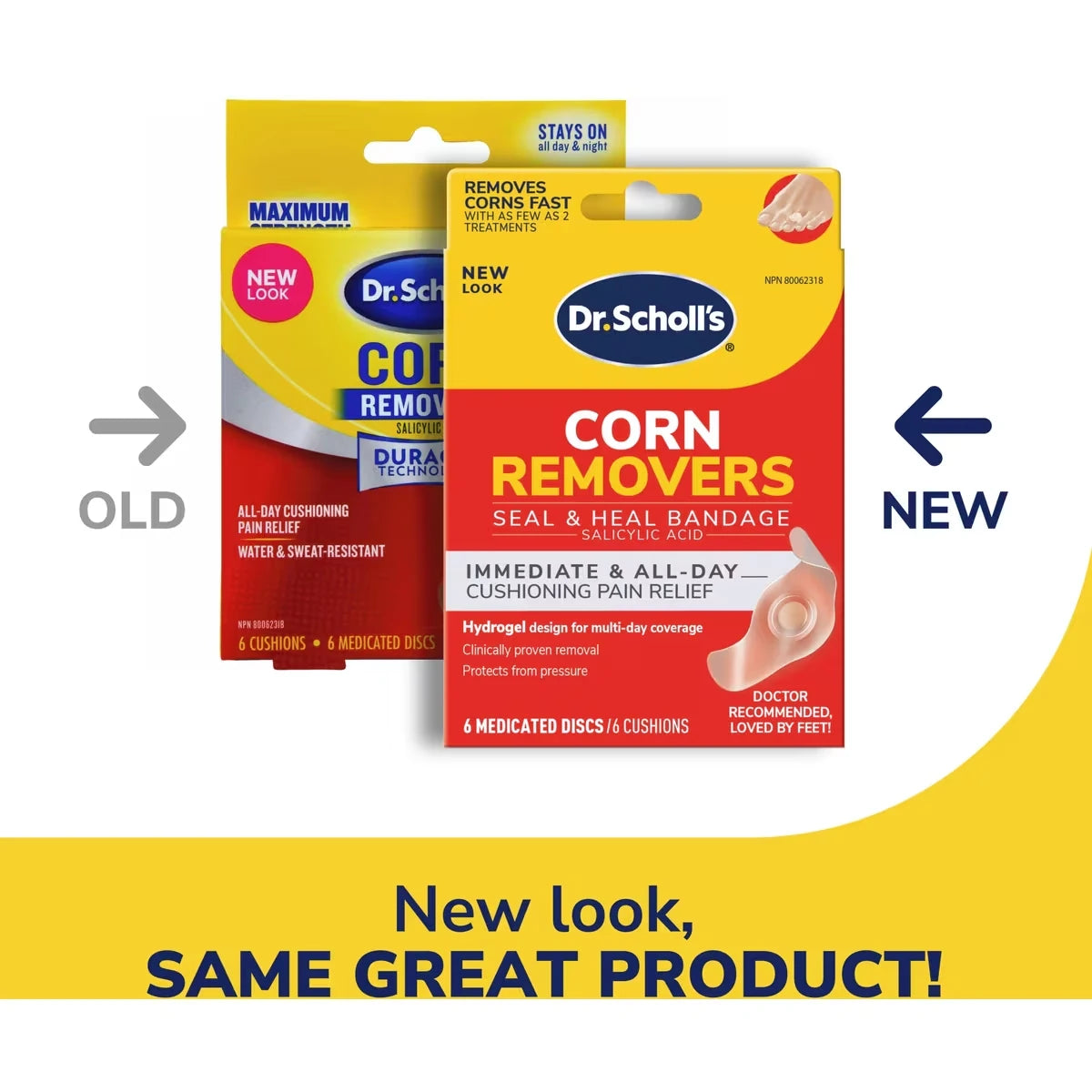 Dr. Scholl's DS Duragel Corn Removers 6 Count product image