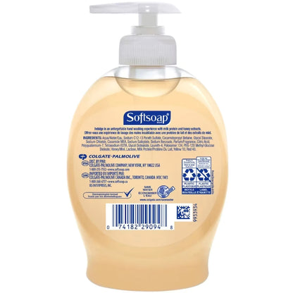 Softsoap Liquid Hand Soap Pump, Milk & Golden Honey - 221 mL product detail