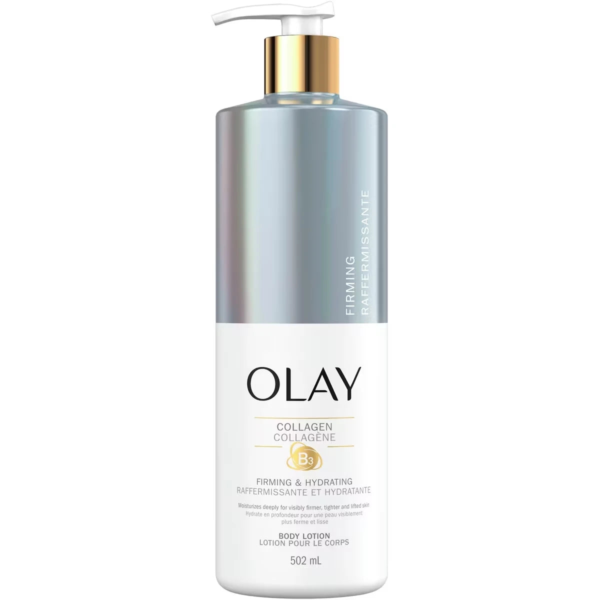 Olay Firming & Hydrating Body Lotion with Collagen, 502 mL Pump view 2