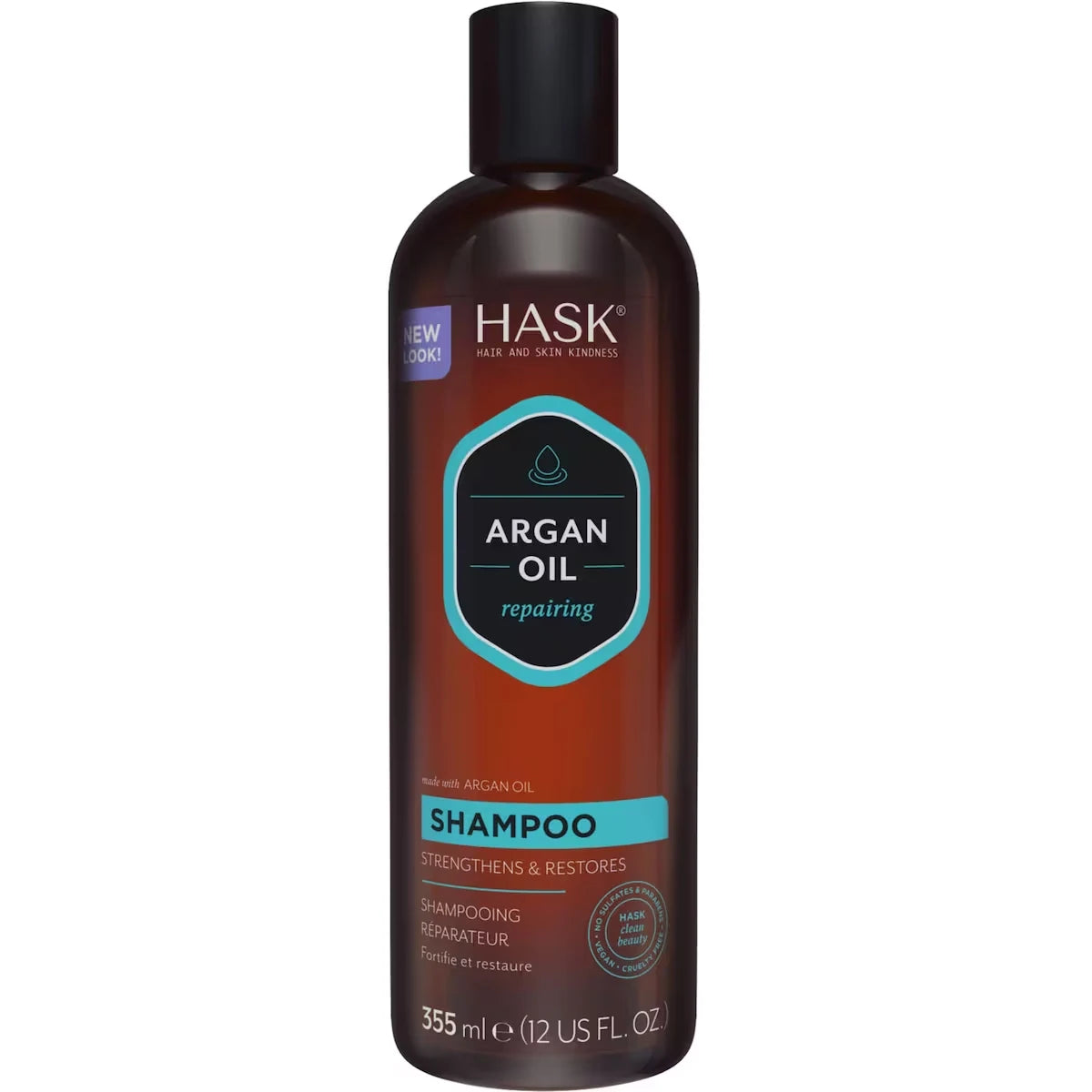 HASK Argan Oil Repairing Shampoo front package