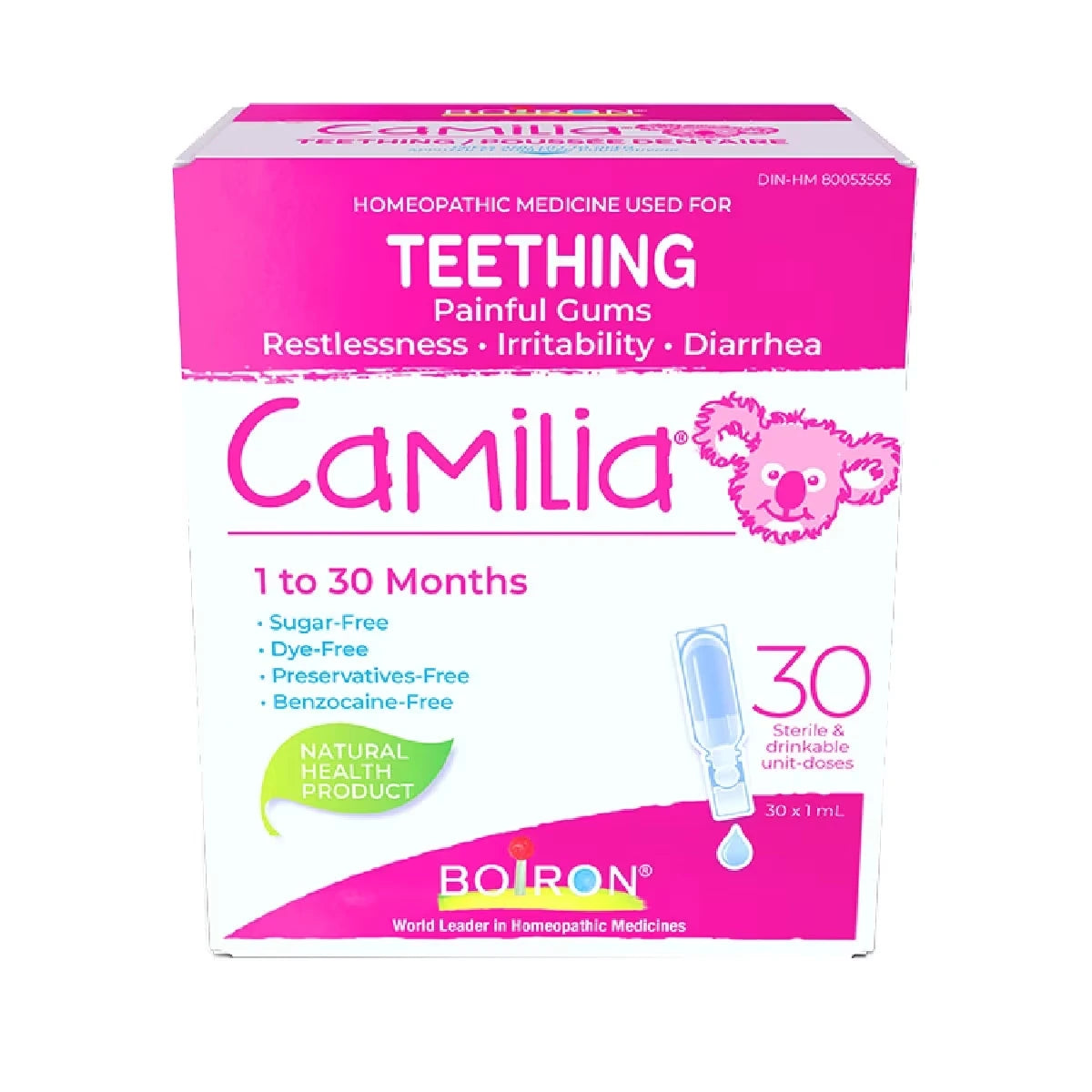 Boiron Camilia Relieves Teething Symptoms product image
