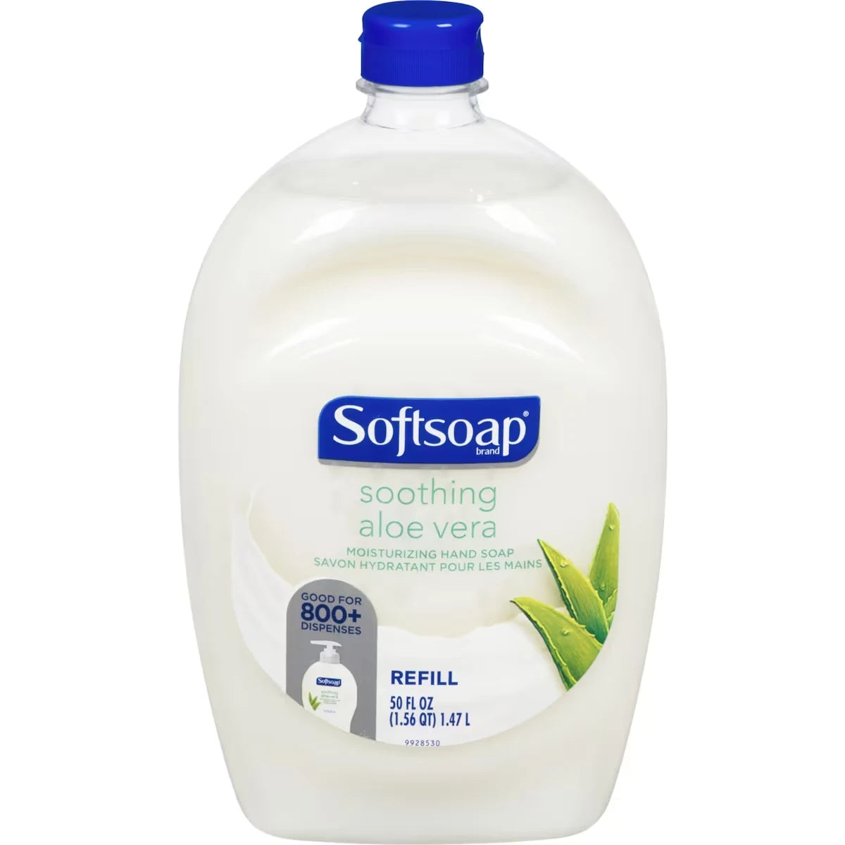 Softsoap Liquid Hand Soap Refill, Soothing Clean - 1.47 L front package