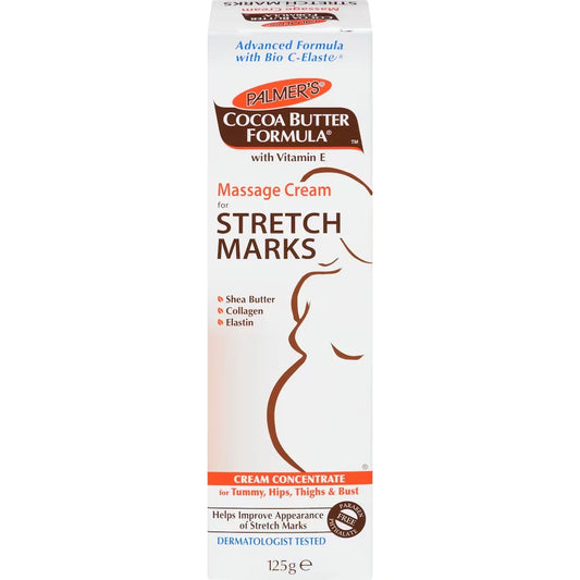 Palmers Cocoa Butter Formula Massage Cream for Stretch Marks and Pregnancy Skin Care product package