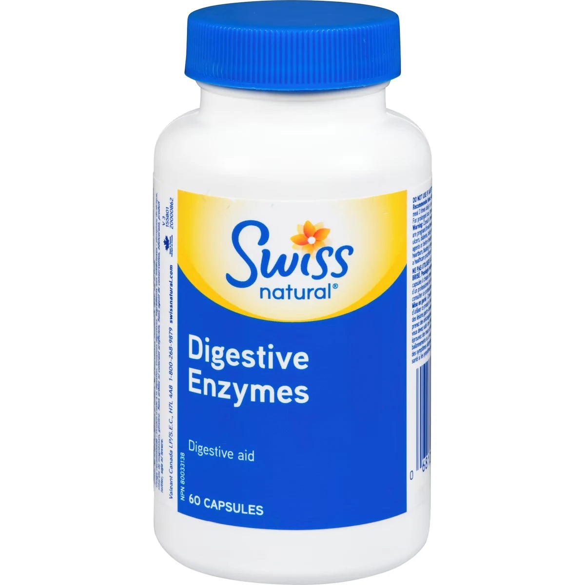 Swiss Digestive Enzymes front package