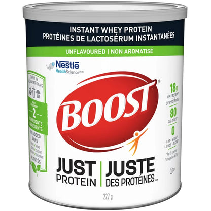 Boost Just ProteinTM Powder 227 G front package