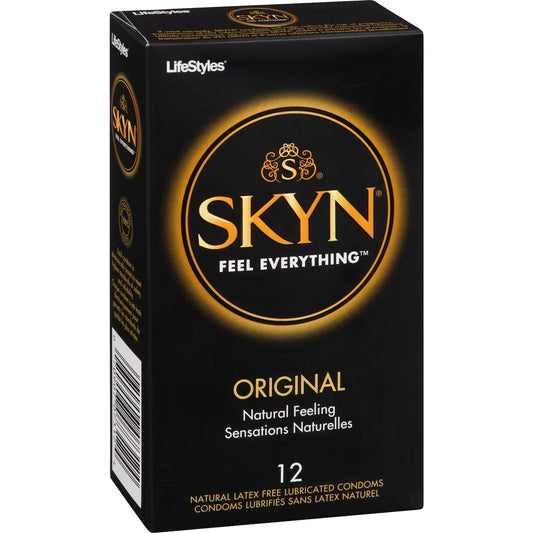 Skyn Original 12 Natural Latex Free Lubricated Condoms product detail