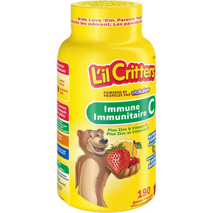 L'Il Critters Immune C Gummy Vitamins product detail