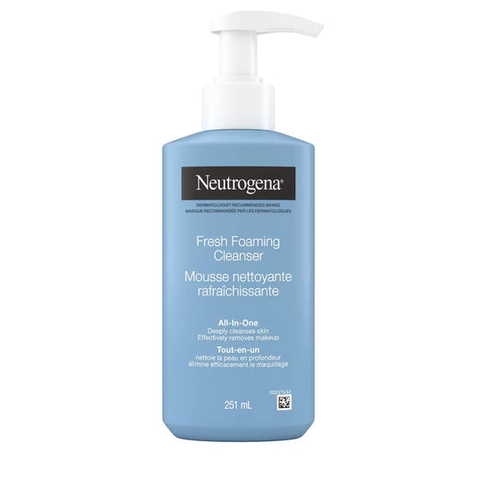 Neutrogena All-In-One Fresh Foaming Cleanser front package