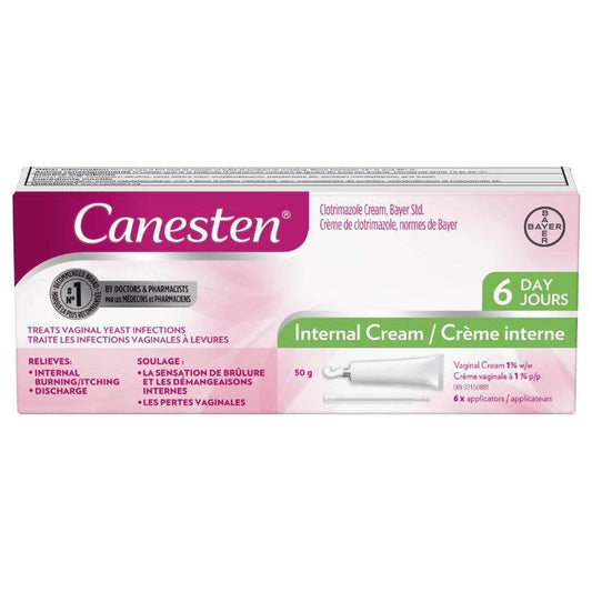 Canesten clotrimazole cream 6 day treatment