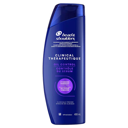 Head & Shoulders Clinical Dandruff Defense + Advanced Oil Control Shampoo, 400 mL product detail