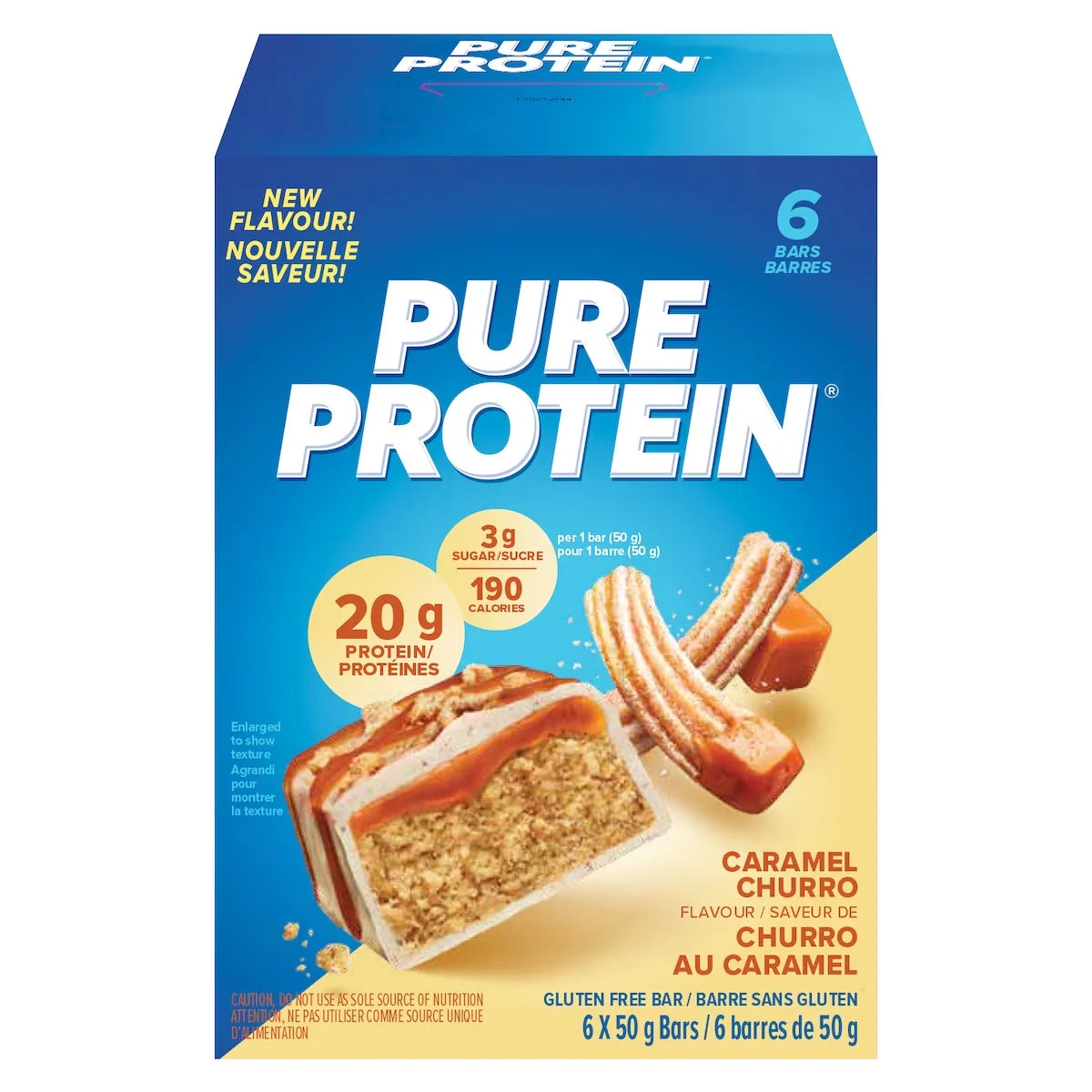 Pure Protein Caramel Churro front package