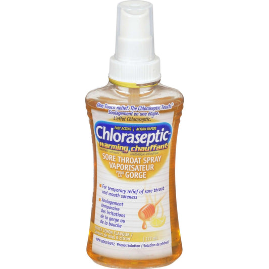 Chloraseptic sore throat spray 177ml Honey Lemon