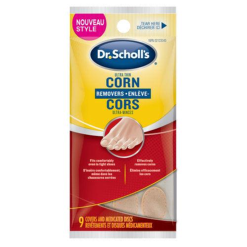 Dissolvant de maïs ultra fin Dr. Scholl's 9 disques médicamenteux