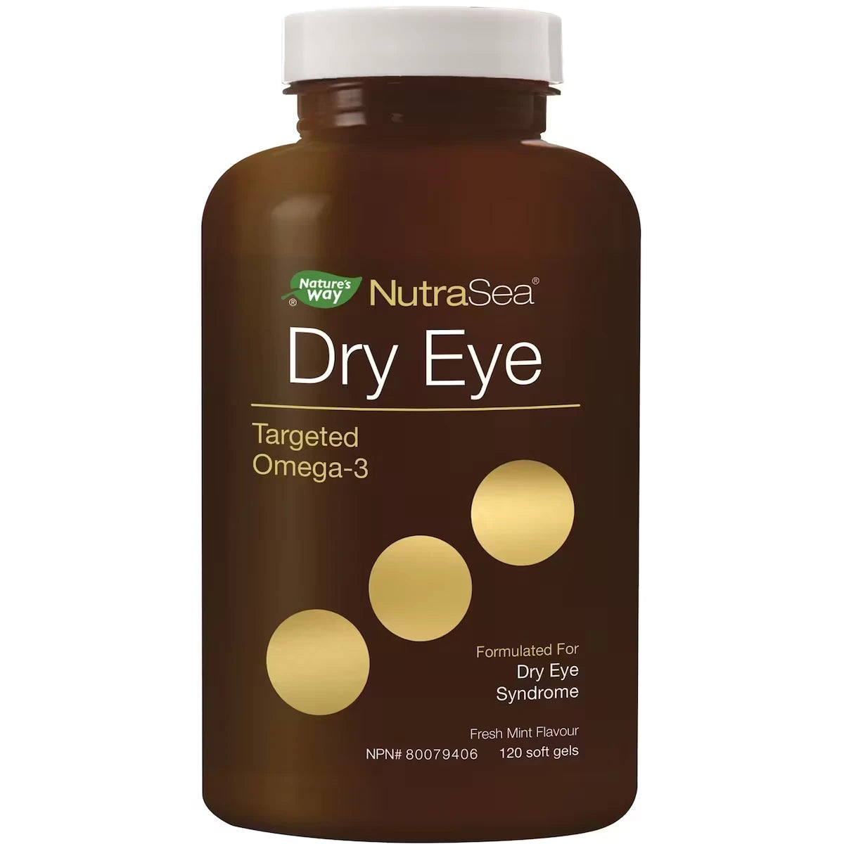 Nature's Way Dry Eye Targeted Omega-3, Fresh Mint product image