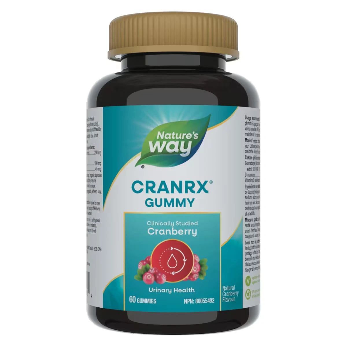 Nature's Way CranRX® Gummy front package