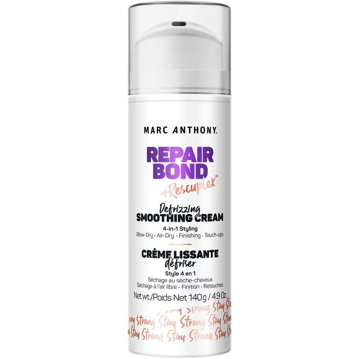 Marc Anthony Repair Bond +RescuplexTM Defrizzing Smoothing Cream front package