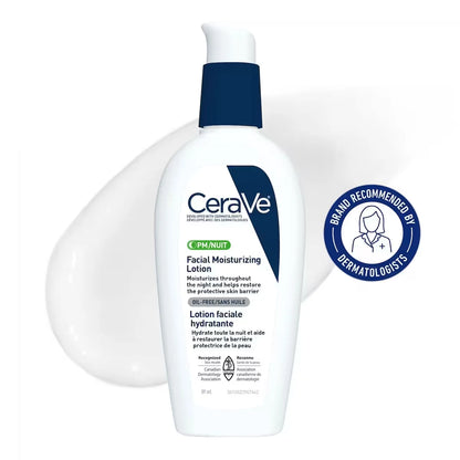 CeraVe PM Facial Moisturizing Lotion For Sensitive Skin 89 mL product detail