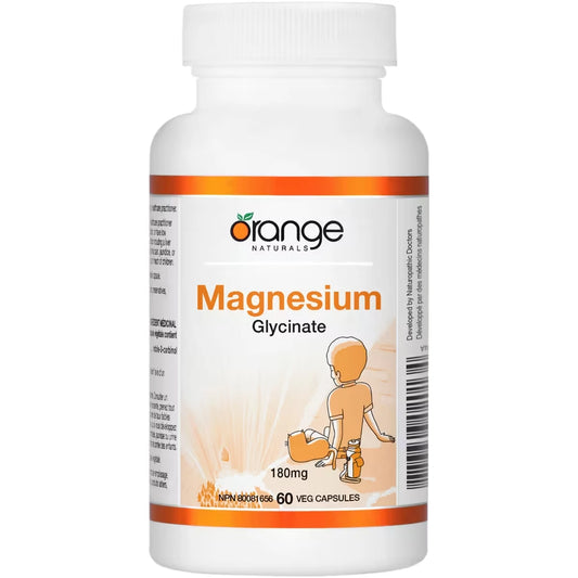Orange Naturals Magnesium Glycinate 180 mg product image