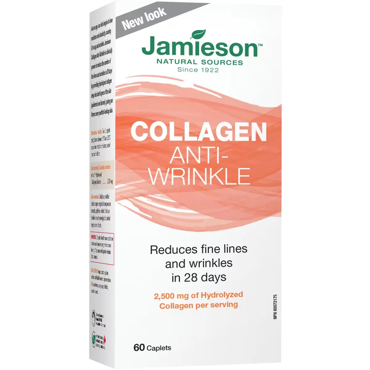 Jamieson Collagen Anti-Wrinkle 500mg front package
