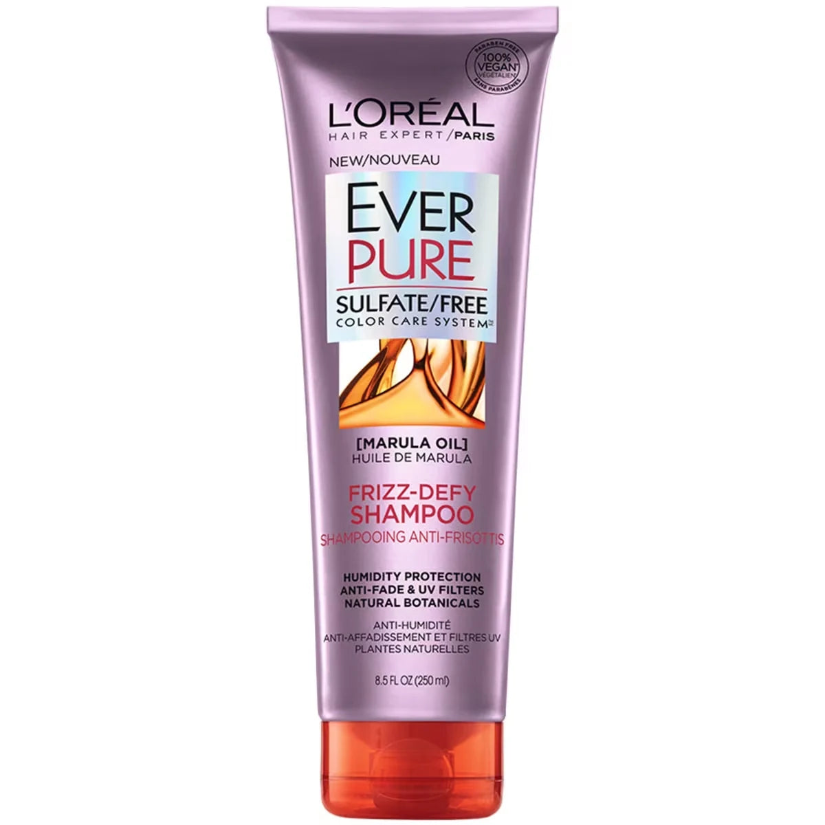 L'Oréal Paris Anti-Frizz Shampoo, EverPure Frizz-Defy, Sulfate-Free product image
