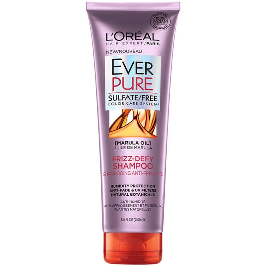 L'Oréal Paris Anti-Frizz Shampoo, EverPure Frizz-Defy, Sulfate-Free product image