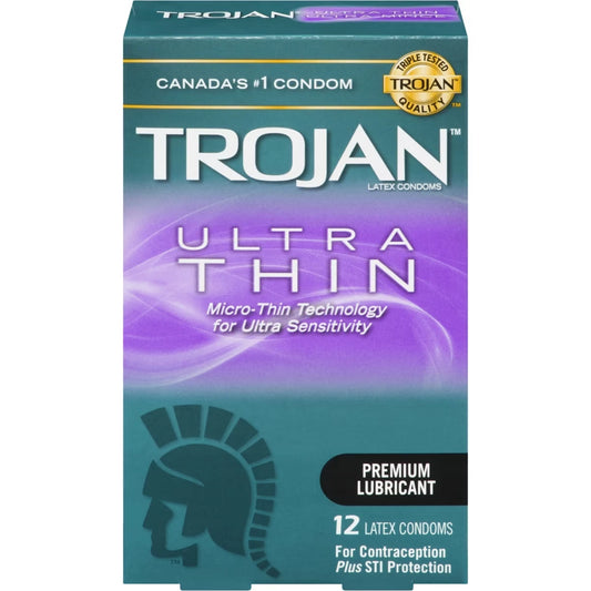 Trojan Ultra Thin Lubricated Condoms product image