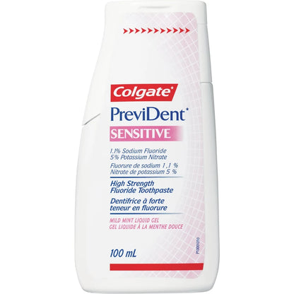 Colgate * Prevident* Sensitive Toothpaste Mild Mint (1.1% Sodium Fluoride), 100 Ml front package