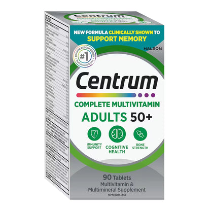 Centrum Adults 50 Plus, 90 Tablets product detail