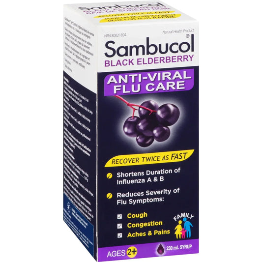 Sambucol Original Family Syrup Anti Viral Flu Care product detail