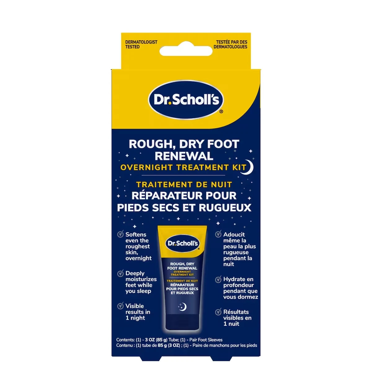 Dr. Scholl's Rough, Dry Foot Renewal Ultra Overnight Treatment product image