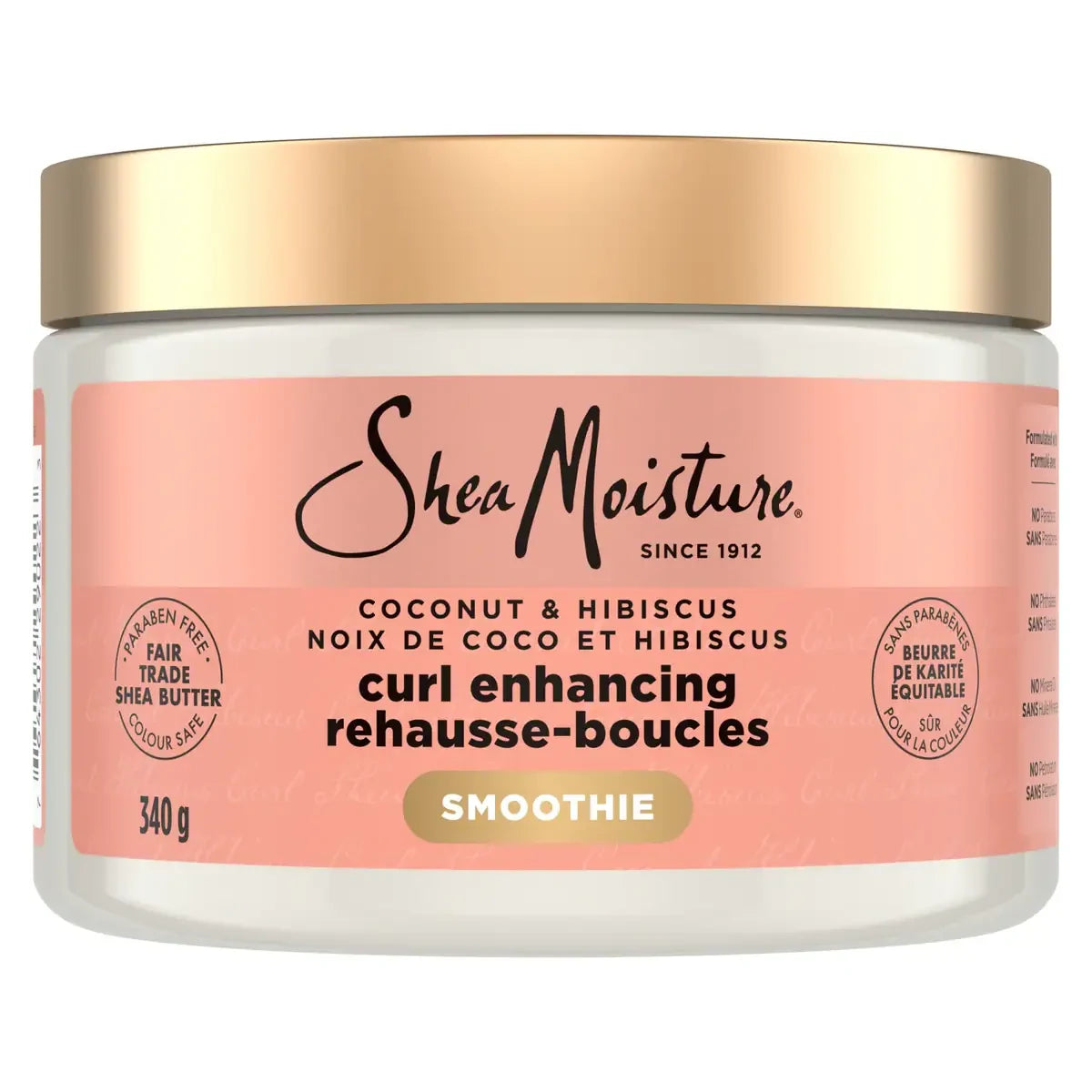 Shea Moisture Deep Conditioning Curl Enhancing Smoothie hair repair for thick, 340 g front package