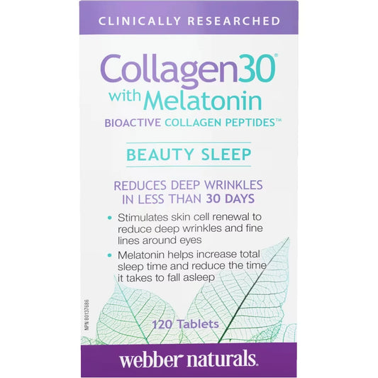 Webber Collagen30® with Melatonin front package