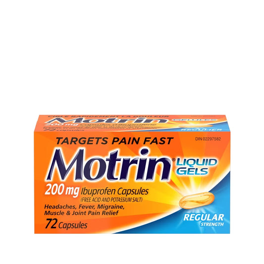 Motrin Regular Strength Pain Refief Ibuprofen 200 mg product image