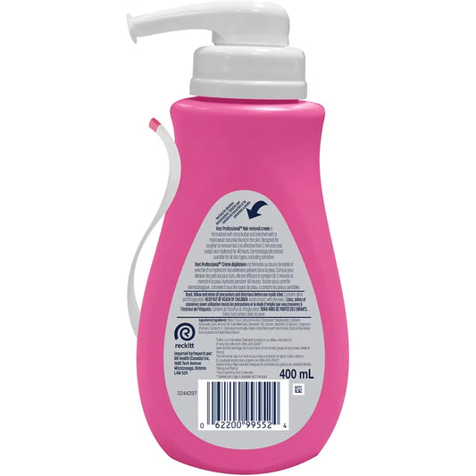 Veet ProfessionalTM Hair Removal Cream, Pump with Spatula product image