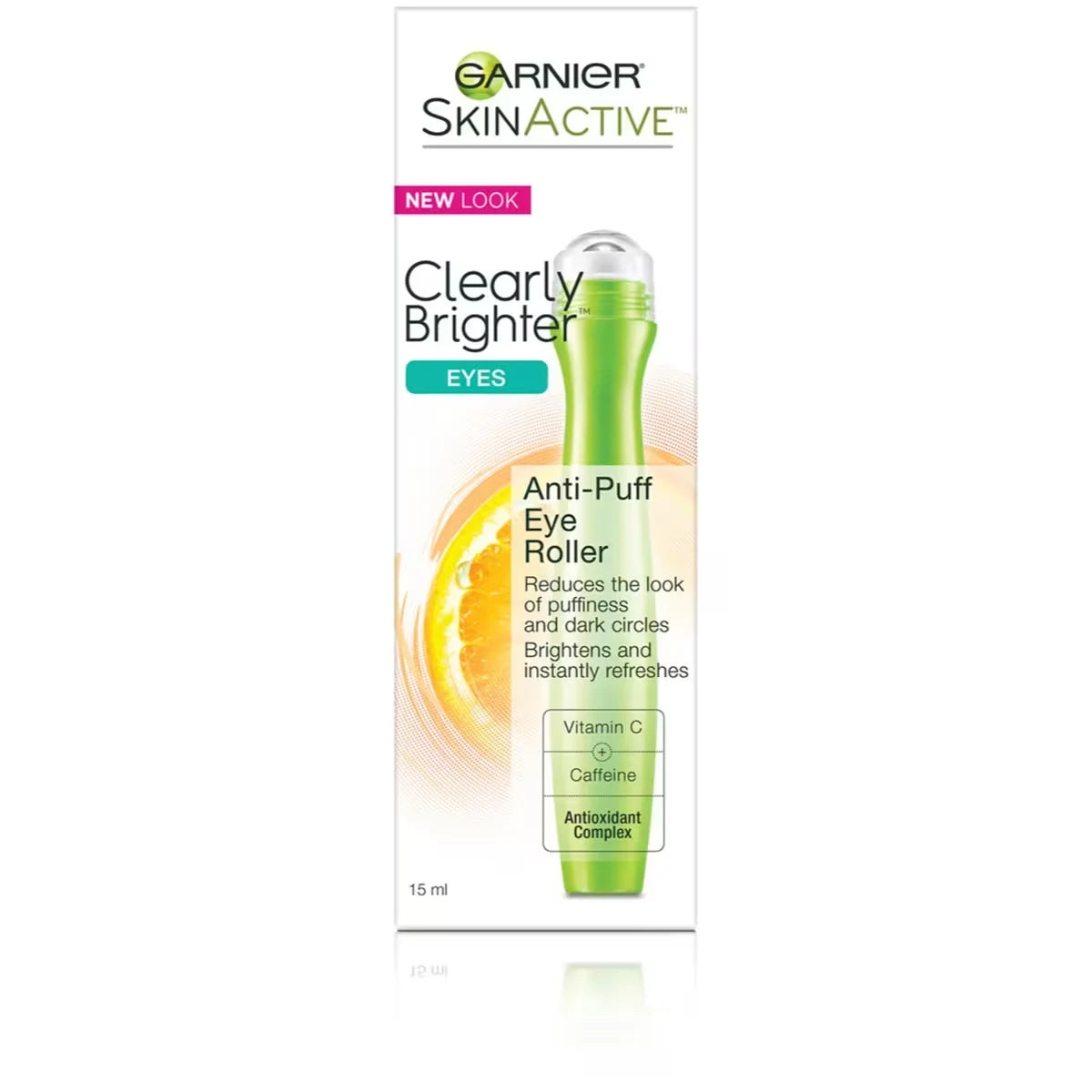 Garnier Skin Renew Anti-Puff Eye Roller front package