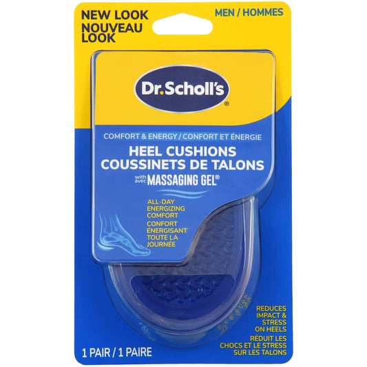 Dr. Scholl's Heel Cushions with Massaging Gel, Men, Size 8-14 product image