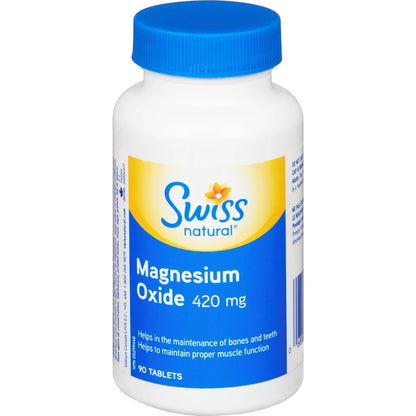 Swiss Magnesium Oxide 420 mg 90 Unit view 2