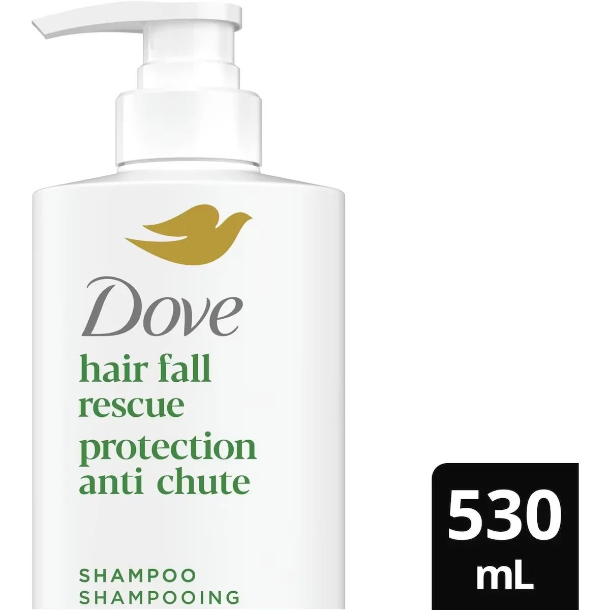 Dove Hair Fall Rescue Shampoo for Fragile Hair, with Liquid Bio-Protein Care, 530 ML product detail