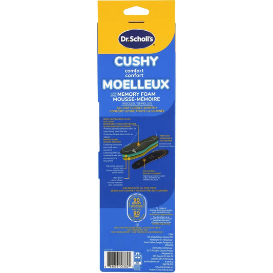 Dr. Scholl's Cushy Comfort with Memory Foam Insoles, Unisex, Men Size 7-13, Women 5-10 alternate view