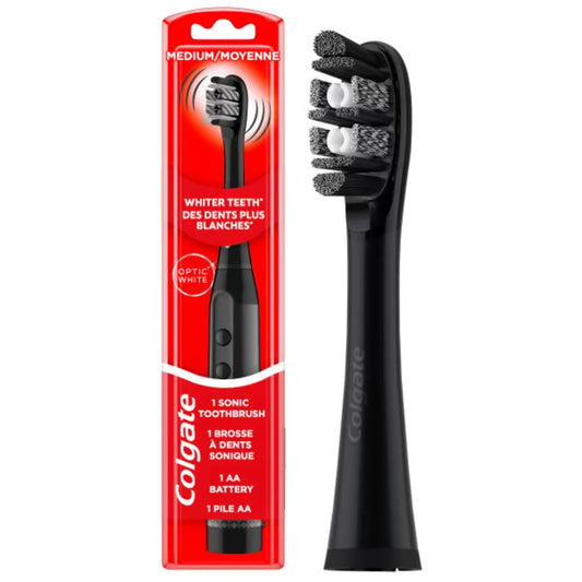 Colgate Optic White Adult Sonic Battery Toothbrush, Medium product image