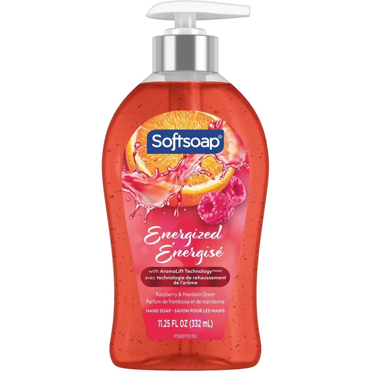 Softsoap Energized Liquid Hand Soap, Paraben Free front package