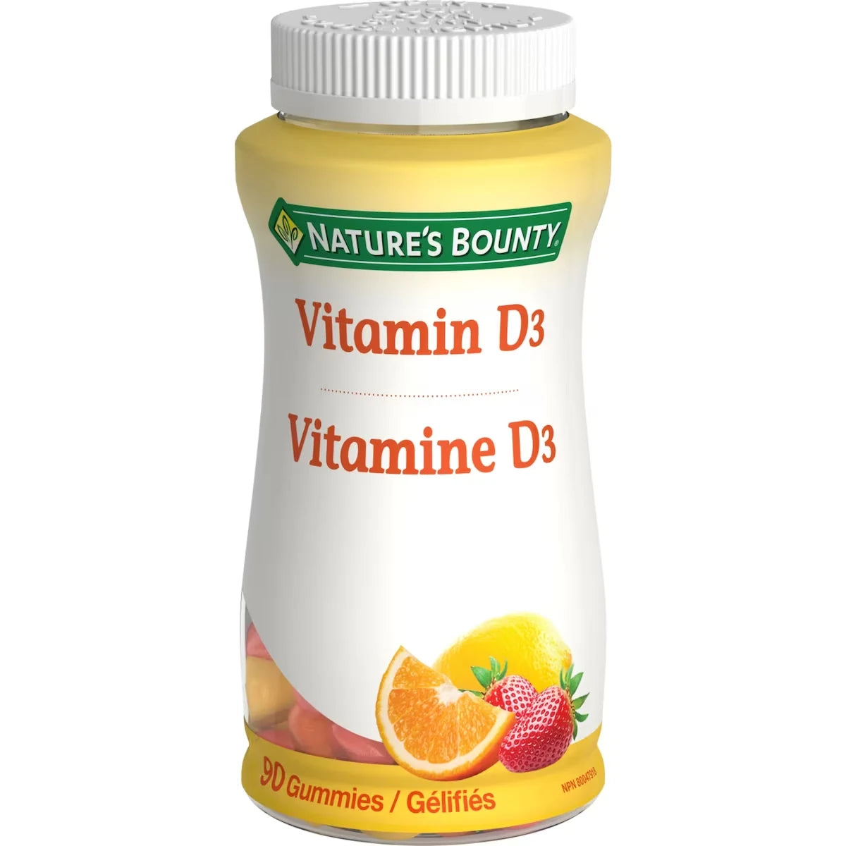 Natures Bounty Vitamin D3 Gummies, Supports Immune Function product image