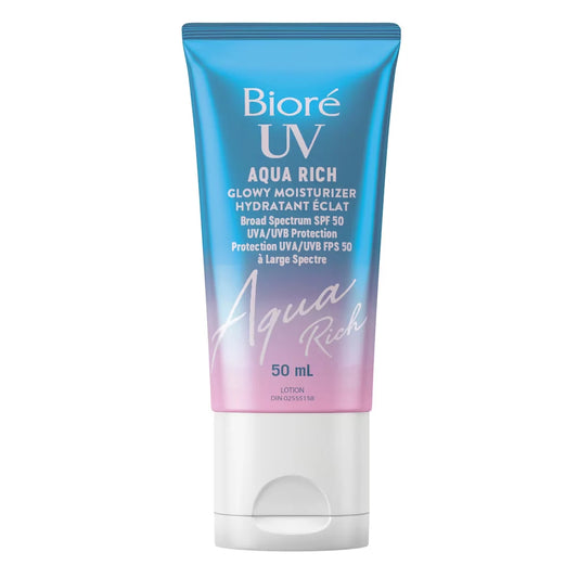 Biore Bioré UV Aqua Rich Glowy Moisturizer – SPF 50mL front package
