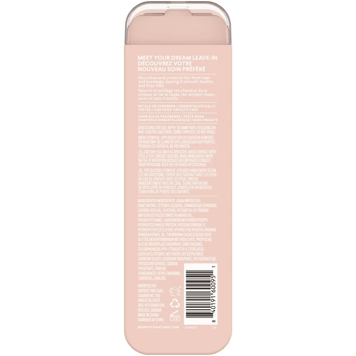 MONDAY Haircare Leave In Conditioner - Repair product detail