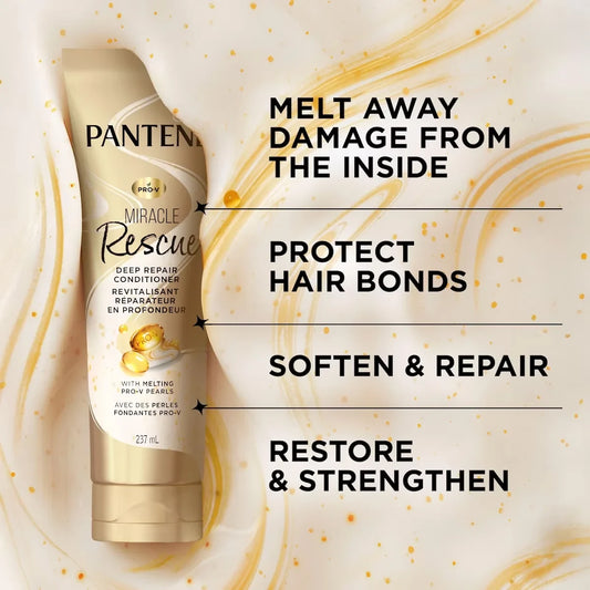 Pantene Pro-V Miracle Rescue Deep Repair Conditioner with Melting Pro-V Pearls product package