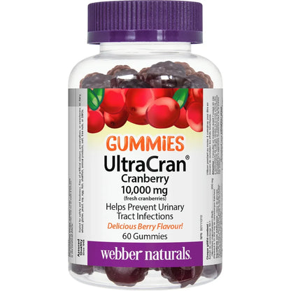 Webber UltraCran® Cranberry 10,000 mg front package
