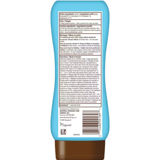 Hawaiian Tropic Island Sport® Sweat Resistant Sunscreen Lotion, SPF 50 product detail