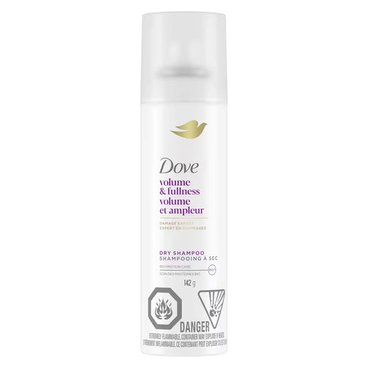 Dove Dry Shampoo care for in between washes Volume & Fullness weightless formula 142 g front package