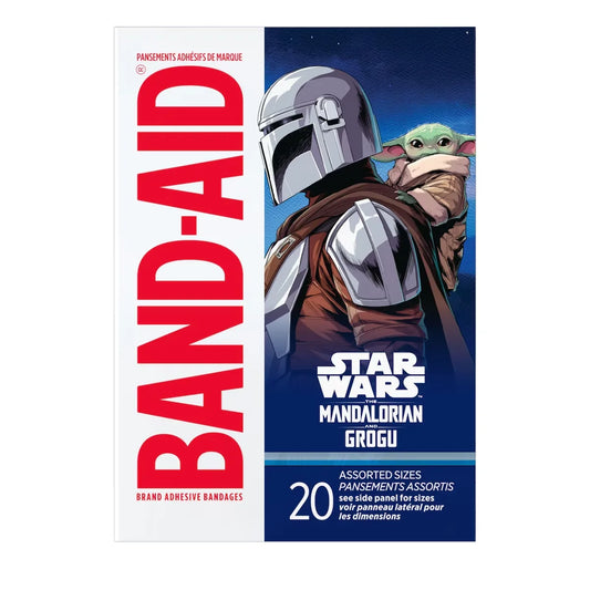 Band-Aid Adhesive Bandages for Kids, Star Wars The Mandalorian product image