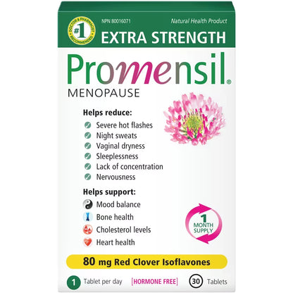 Promensil Extra Strength 80mg - 30 CT front package